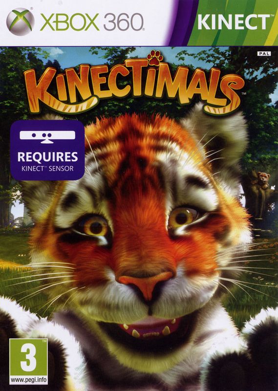 Front Cover for Kinectimals (Xbox 360)