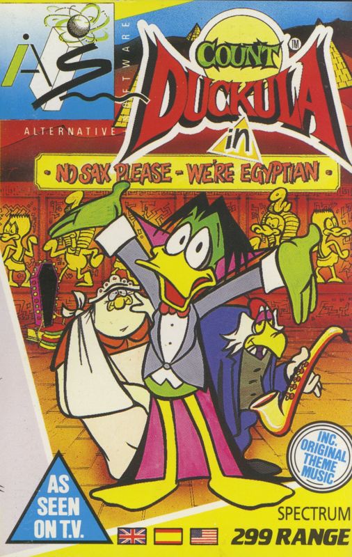 Count Duckula in No Sax Please - We're Egyptian (1989