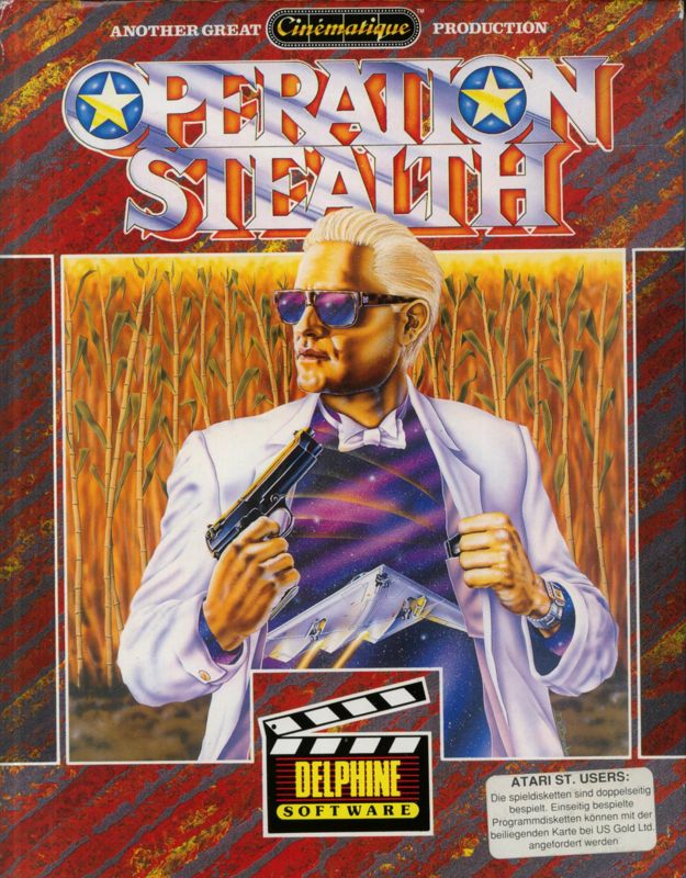 Front Cover for 007: James Bond - The Stealth Affair (Atari ST)