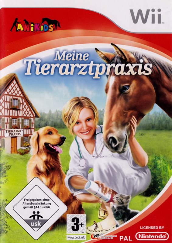Front Cover for Paws & Claws: Pet Vet (Wii)