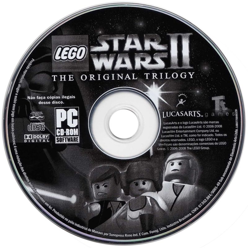 Media for LEGO Star Wars II: The Original Trilogy (Windows) (EA Clássicos Brazil release)