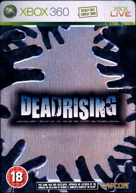 Front Cover for Dead Rising (Xbox 360) (Steel box release with bonus shopping mall map)