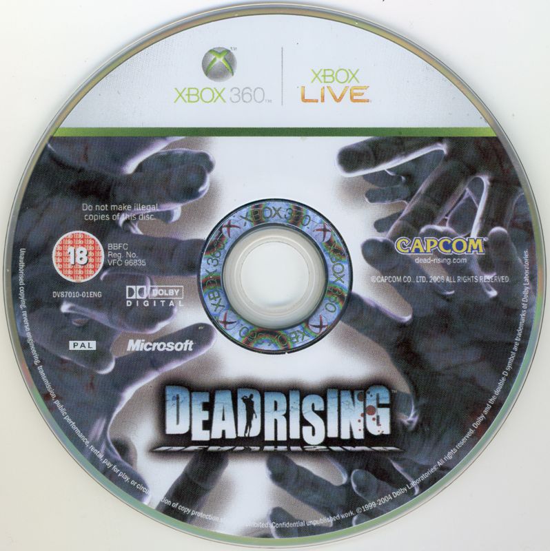 Media for Dead Rising (Xbox 360) (Steel box release with bonus shopping mall map)