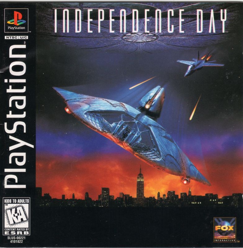 Front Cover for Independence Day (PlayStation)
