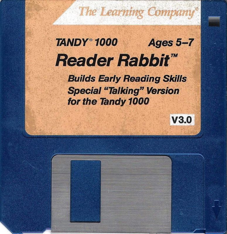 Media for Reader Rabbit (DOS) (Dual Media release Version 3.0 IBM/Tandy)