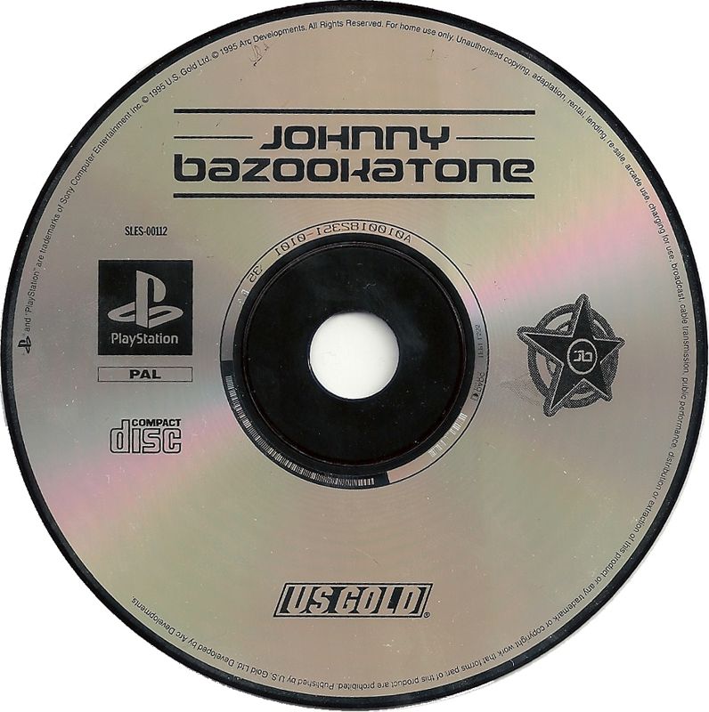 Media for Johnny Bazookatone (PlayStation)