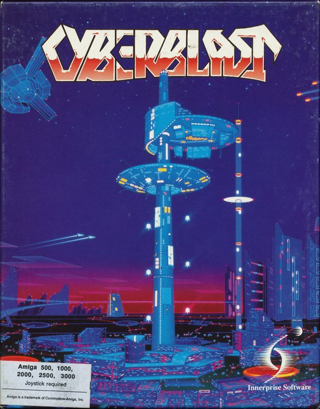 Front Cover for Cyberblast (Amiga)