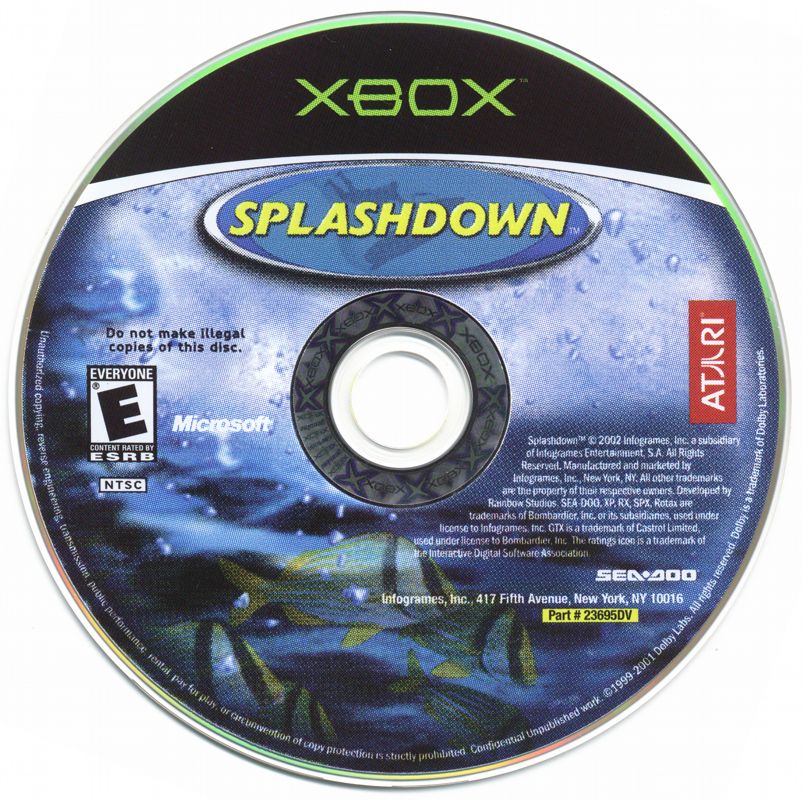 Media for Splashdown (Xbox)