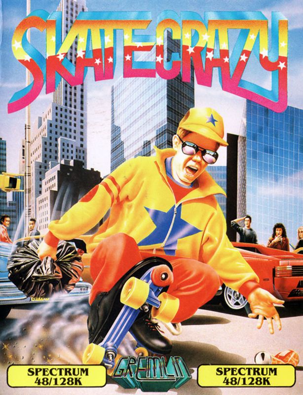 Front Cover for Skate Crazy (ZX Spectrum)