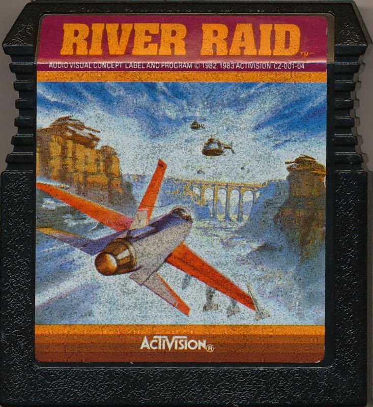 Media for River Raid (Atari 8-bit)