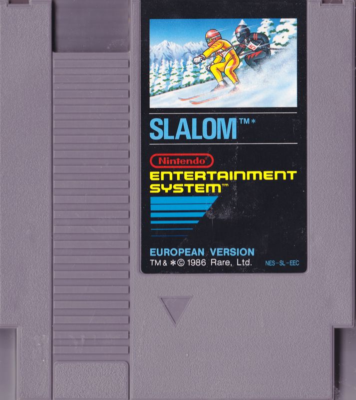 Media for Slalom (NES) (Re-release)