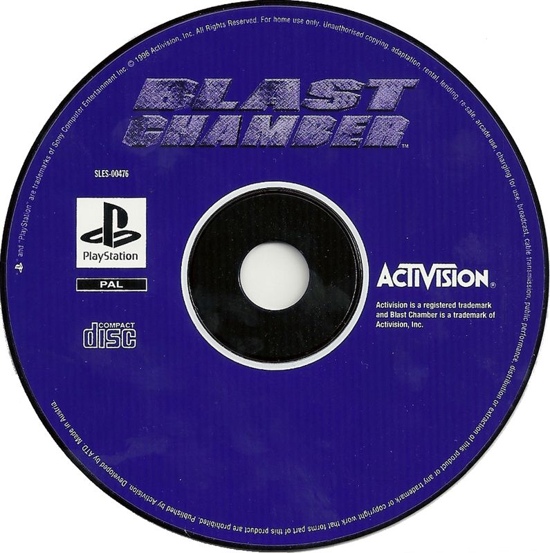 Media for Blast Chamber (PlayStation)