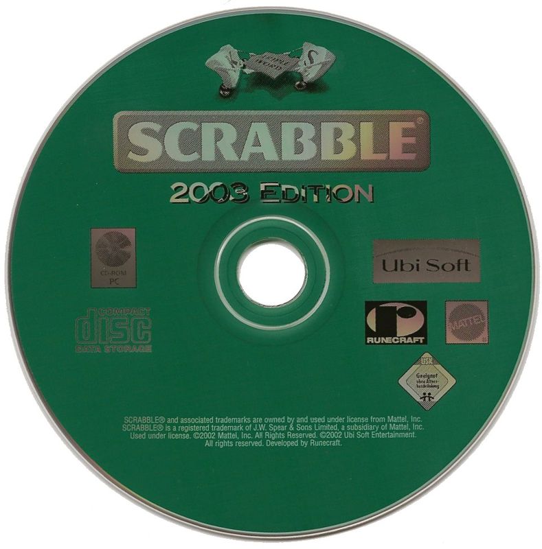 Media for Scrabble: 2003 Edition (Windows)