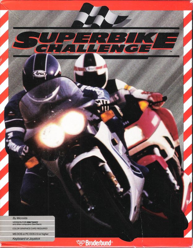 Front Cover for Superbike Challenge (DOS)
