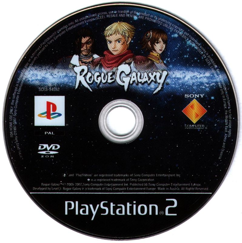 Rogue Galaxy cover or packaging material - MobyGames