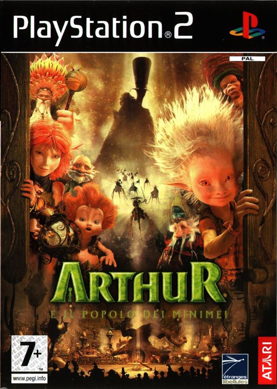 Front Cover for Arthur and the Invisibles: The Game (PlayStation 2)