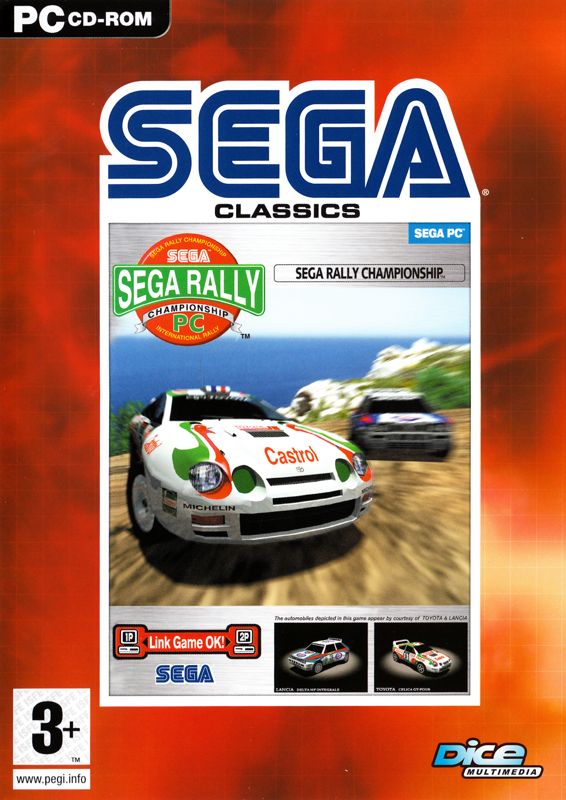 Front Cover for SEGA Rally Championship (Windows) (Dice Multimedia budget release)