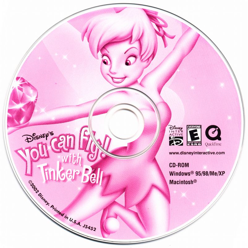 Media for Disney's You Can Fly! with Tinker Bell (Macintosh and Windows) (Disney Classics release)
