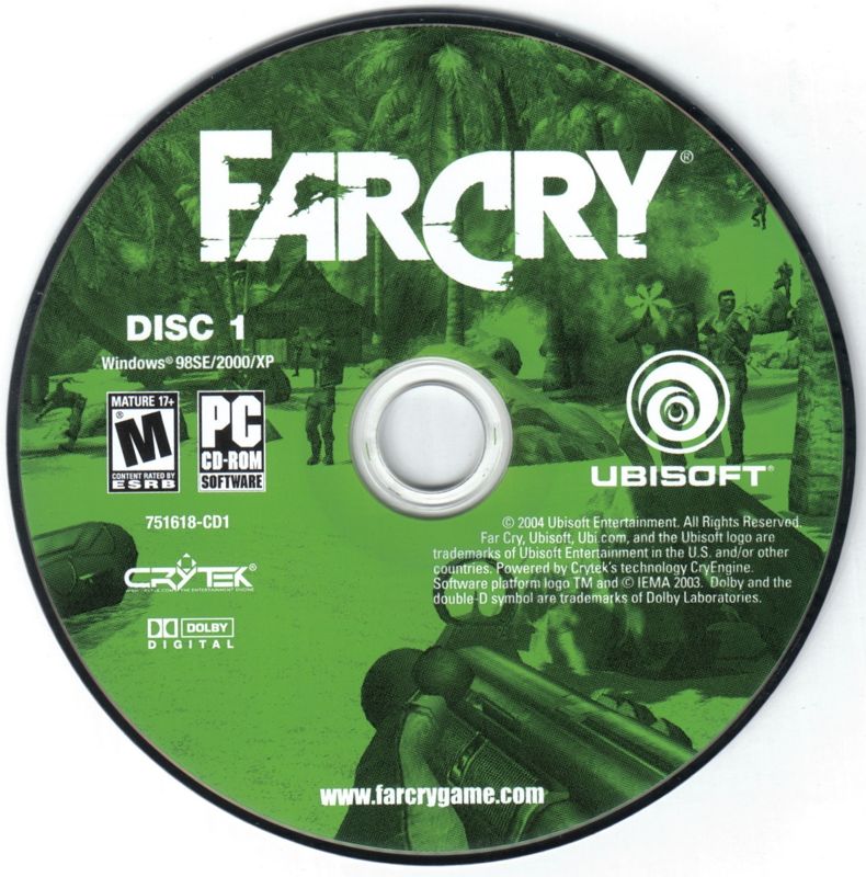 Media for Far Cry (Windows) (Re-release): Disc 1
