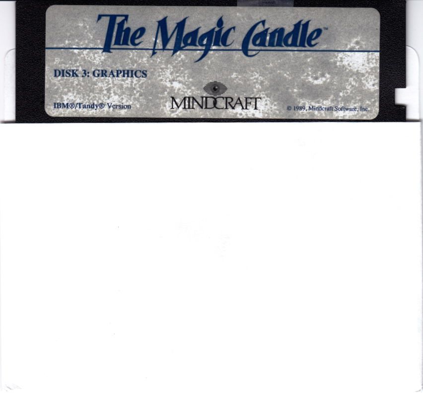 Media for The Magic Candle: Volume 1 (DOS): Disk 3