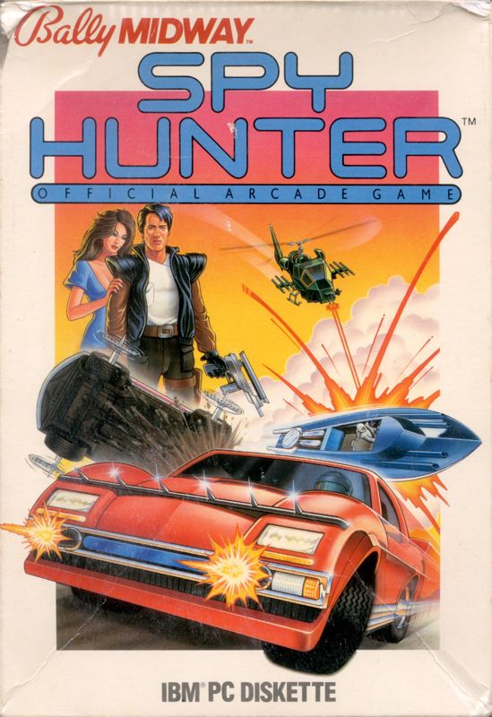 Front Cover for Spy Hunter (PC Booter)
