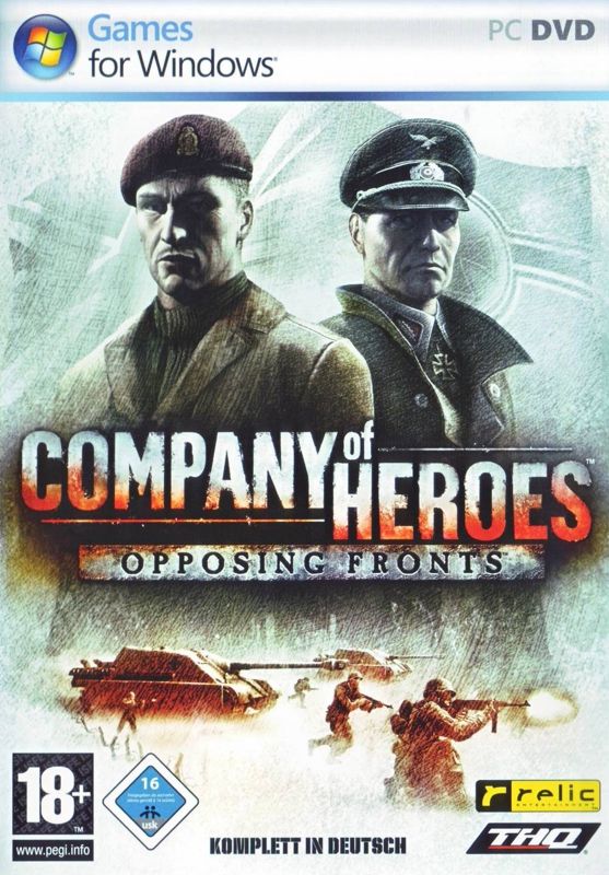 Other for Company of Heroes: Gold Edition (Windows): Opposing Fronts - Keep Case - Front