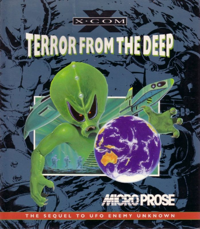 Front Cover for X-COM: Terror from the Deep (DOS) (3.5" floppy disk release)