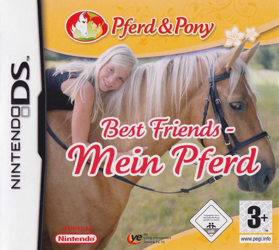 Front Cover for Let's Ride!: Friends Forever (Nintendo DS)