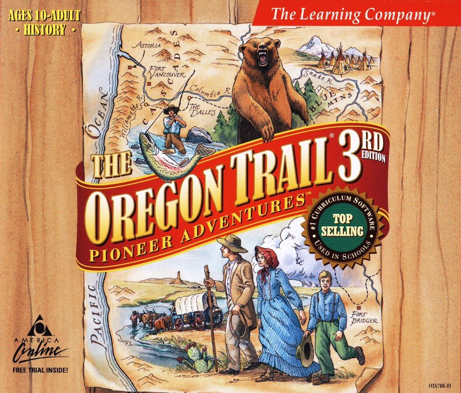 Other for The Oregon Trail: 3rd Edition (Macintosh and Windows): Jewel Case - Front