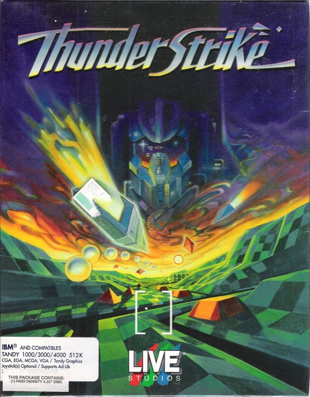 Front Cover for Thunderstrike (DOS)