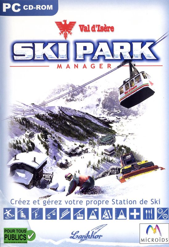 Jeu PC Ski Park Manager Val D'Isère 2002 - Simulation De Gestion De Station De Ski - Bon état
