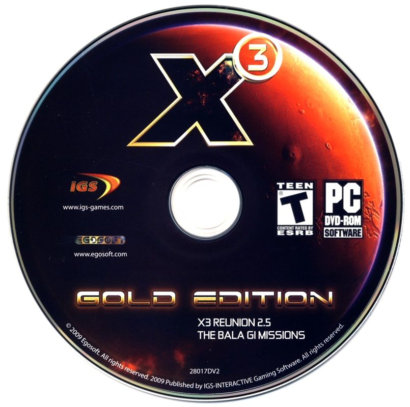 Media for X³: Gold Edition (Windows): Disc 1