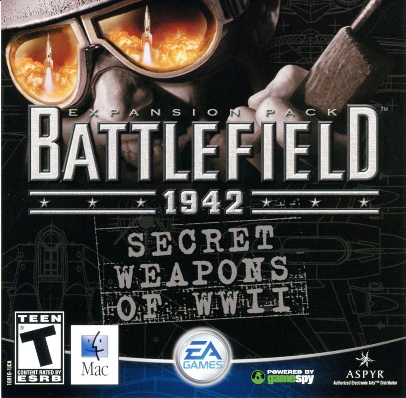 Other for Battlefield 1942: Secret Weapons of WWII (Macintosh): Jewel Case - Front