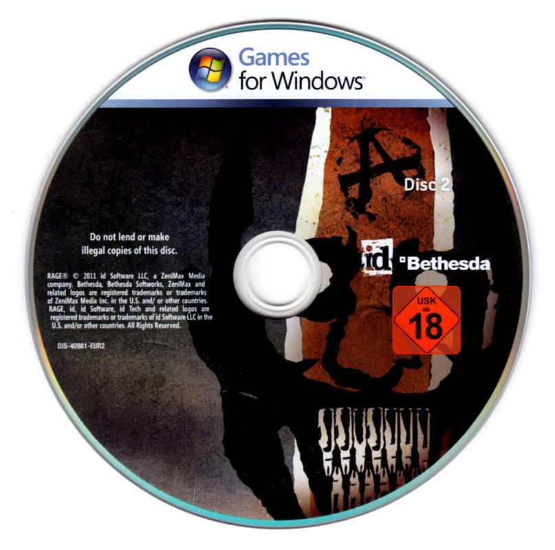 Media for Rage (Anarchy Edition) (Windows): Disc 2