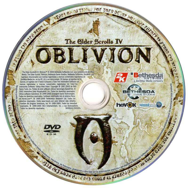 Media for The Elder Scrolls IV: Oblivion (Windows)