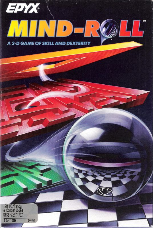 Front Cover for Mind-Roll (DOS) (5.25" release)