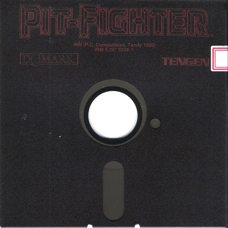 Media for Pit-Fighter (DOS) (Dual Media Release): 5.25" Disk (1/4)