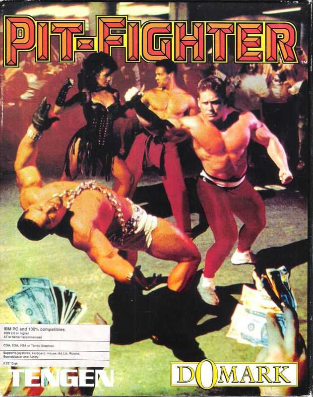 Front Cover for Pit-Fighter (DOS) (Dual Media Release)