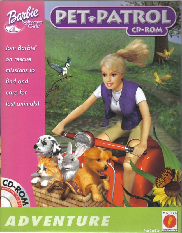 Front Cover for Barbie: Pet Rescue CD-ROM (Windows)