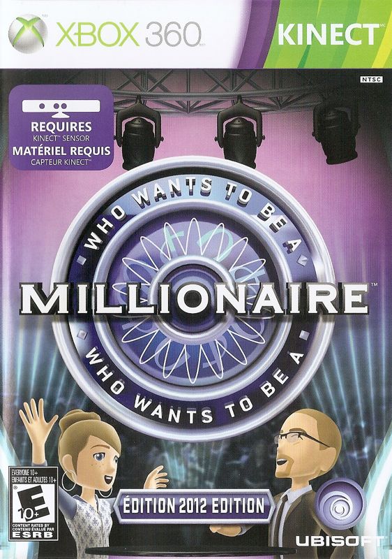 Front Cover for Who Wants to Be a Millionaire: 2012 Edition (Xbox 360)