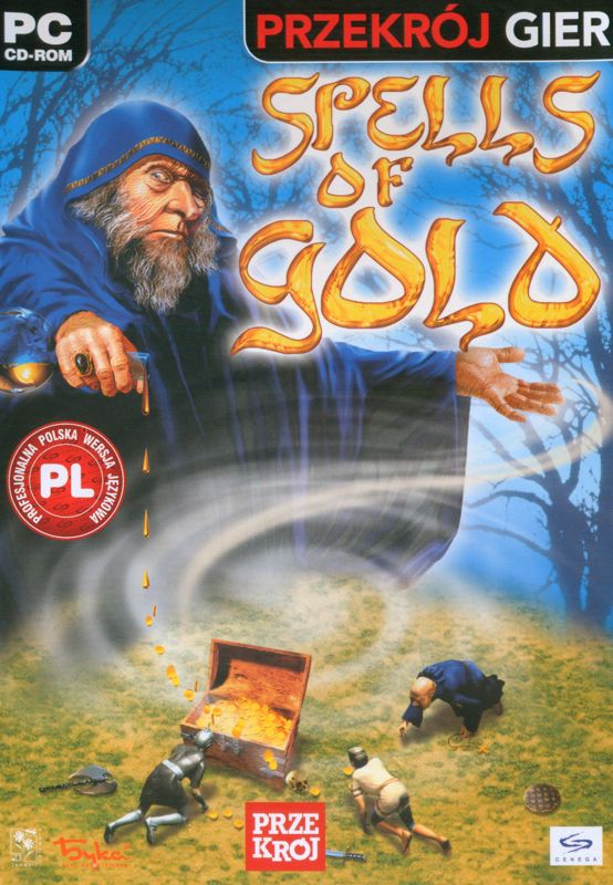 Front Cover for Spells of Gold (Windows) (Przekrój release)