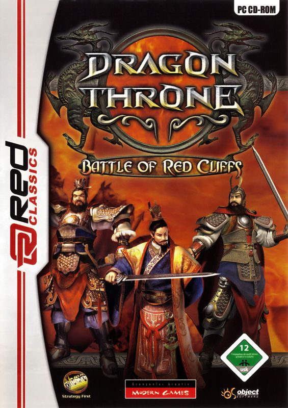 Front Cover for Dragon Throne: Battle of Red Cliffs (Windows) (Red Classics budget release)