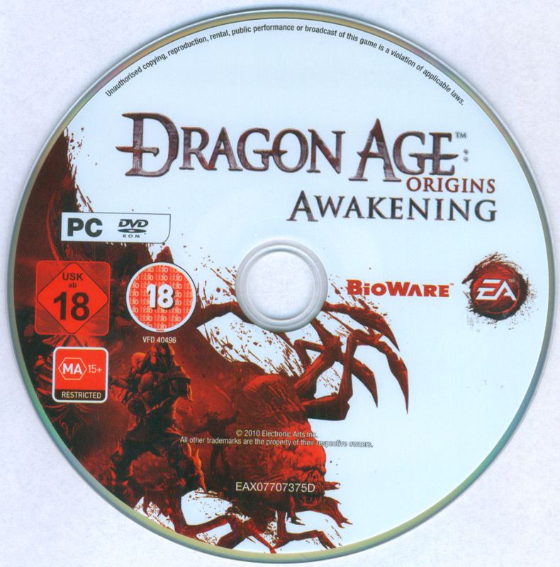 Media for Dragon Age: Origins - Awakening (Windows)