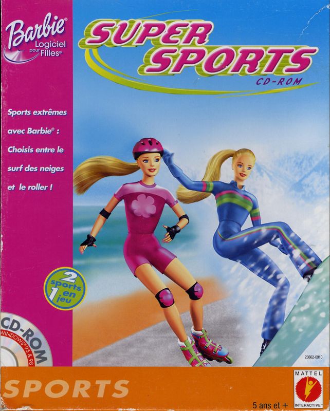 Front Cover for Barbie: Super Sports (Windows)