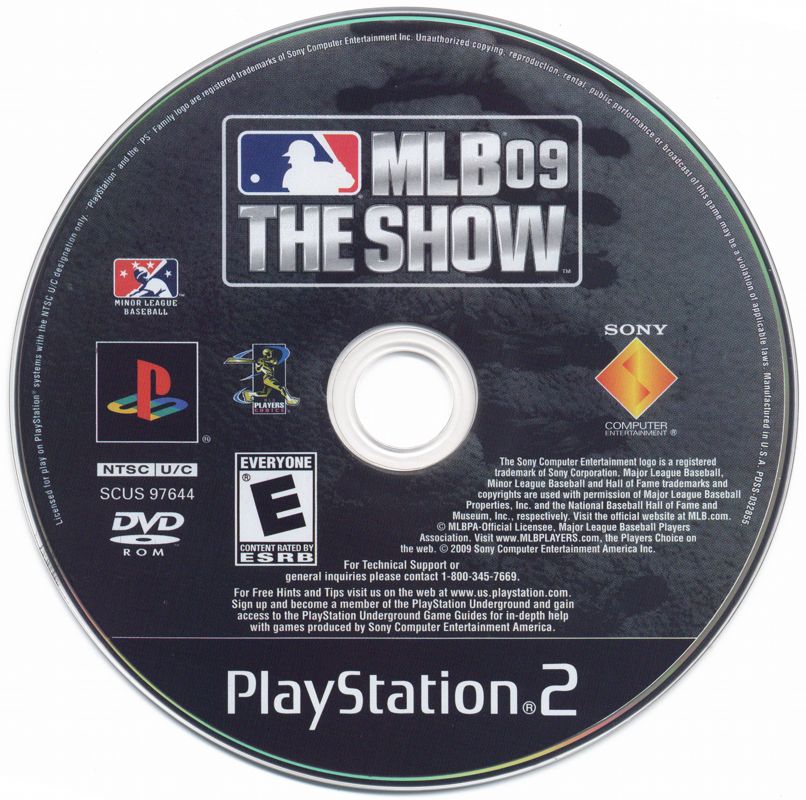 Media for MLB 09: The Show (PlayStation 2)
