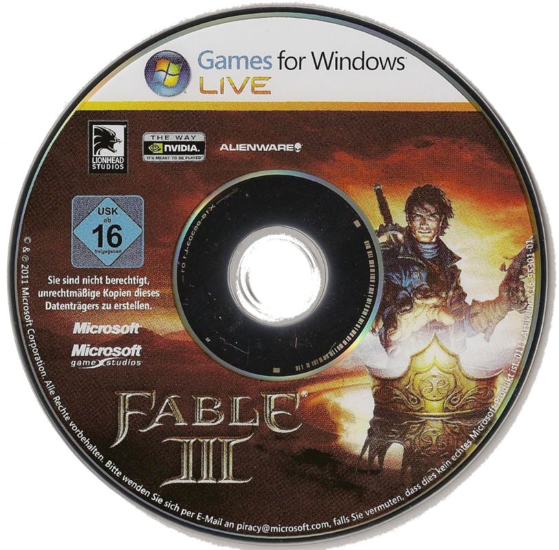 Media for Fable III (Windows)