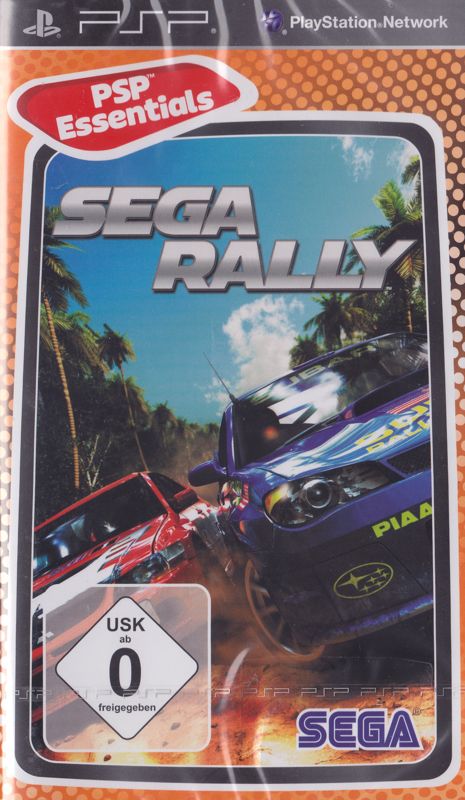 Front Cover for SEGA Rally Revo (PSP) (PSP Essentials release)