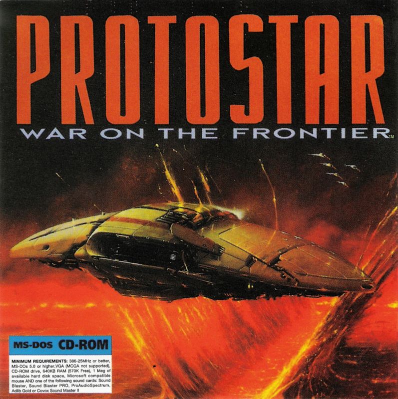 Front Cover for Protostar: War on the Frontier (DOS) (CD version)