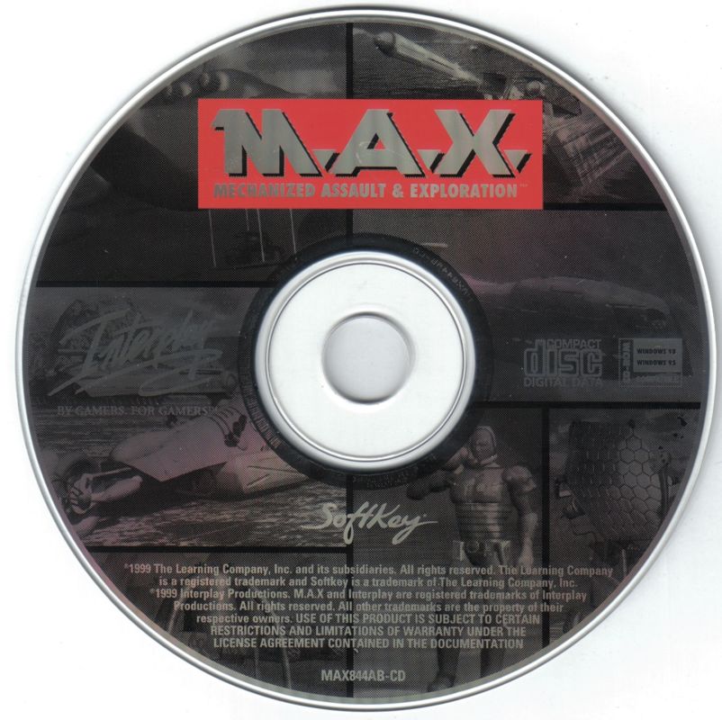 Media for M.A.X.: Mechanized Assault & Exploration (Windows) (Softkey release)