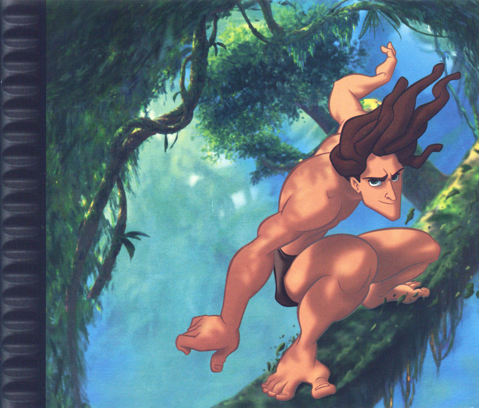 Inside Cover for Disney's Tarzan (PlayStation)